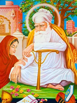 Faith Prints: Sikh Guru Amar Das
