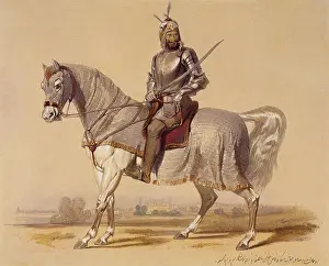 Warlike Prints: Sikh Warrior on Horse, India 1847