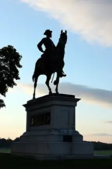 Silhouetted Prints: Silhouette of Major General John Reynolds, Commander of the Union Army's 1st Corp
