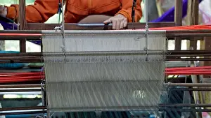 Weaving Prints: silk manufacture on silk island in phnom penh