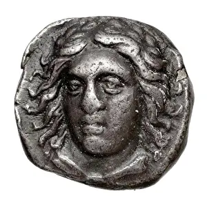 Magistrate Prints: A silver hemidrachm coin from Clazomene