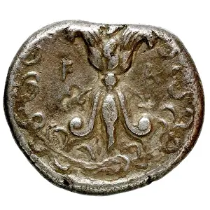 Ancient Greek Prints: A silver stater coin from Elis