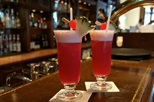 Sweet Sugar Prints: Singapore Sling on The Long Bar at Raffles Hotel Singapore
