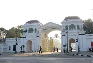 Kathmandu Prints: Singha Durbar in Kathmandu, Nepal