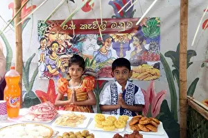 Gifts Prints: Sinhala and Tamil New Year Celebrations in School, Visit Sri Lanka