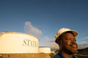 Blue Collar Prints: Sint Eustatius terminals of Statia Oil