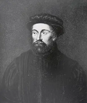 Tudor Prints: Sir John Baker 1488-1558 English politician chancellor Exchequer