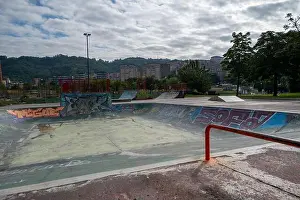 Youth Culture Prints: A skatepark in Bilbao, province of biscay