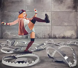 Trouble Prints: Skilled and brave clown