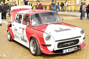 Happening Prints: Skoda 1000 MB sport car from 1966 at the Sofia Retro Cars Parade in Sofia Bulgaria