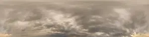 Sky panorama before rain with heavy Cumulonimbus clouds