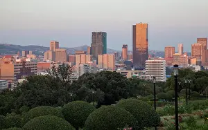 Capitol Prints: Skyline of Pretoria, the capitol city of South Africa, Africa