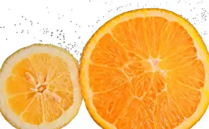 Tasteful Prints: A slice of lemon and orange