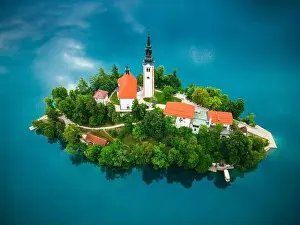 Bled Prints: Slovenia Most Popular Tourist Attraction on Bled Lake