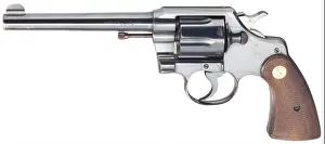 Revolver Prints: Small arms, revolver, Colt New Police