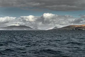 Holiday Resort Prints: On the small remote island of Inisbofin Cromwell's Barracks lies within a star shaped fort