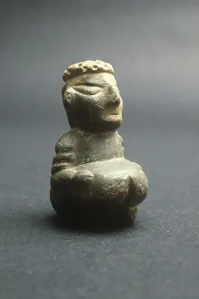 Fertility Prints: Small statuette from Catal Huyuk 8000-7000BC