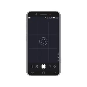 Videography Prints: Smartphone with camera overlay