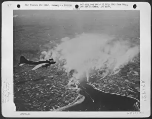 Cooperation Prints: A Smoke Screen Covers The Target At Kiel