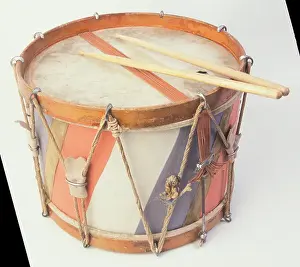 Marching Band Prints: Snare drum with drumsticks uid 1447777