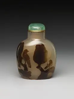Functional Prints: Snuff Bottle with Two Eagles late 18th–early 19th century China