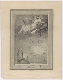 Youths Prints: Society of College Youths membership certificate