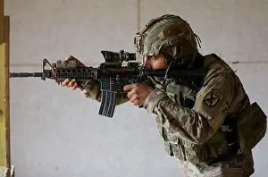 Proficiency Prints: A Soldier with Anvil Company, 2nd Battalion