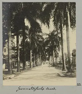 1906 Prints: Sommeldijksche straat (title on object)