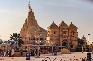 Gujarat Prints: Somnath Temple-Temple of Lord Shiva-(first among the twelve jyotirlinga shrines of India)/Gujarat/India