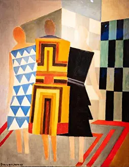 Practice Prints: Sonia Delaunay, Simultaneous Dresses (Three Women)