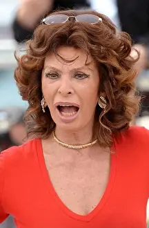 Cannes Prints: Sophia Loren attends a photocall at the Palais Du Festival