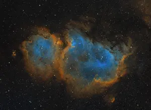Telescope Prints: The Soul Nebula is an emission nebula in Cassiopeia
