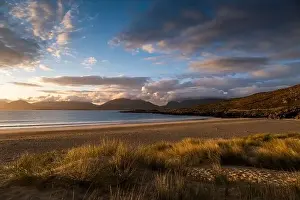 Not a soul in sight as aquamarine waters lap against this perfect sandy beach