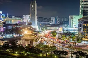 Seoul Prints: South Korea, Seoul, Jongno-gu district