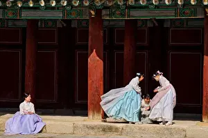 South Korea Prints: South Korea, Seoul, Jongno-gu district