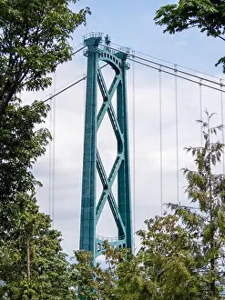 Suspension Prints: Southern Support tower for Vancouver's Lion's Gate Bridge