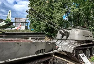 Defensive Prints: Soviet ZSU-57-2, self-propelled anti-aircraft gun with two 57 mm auto-cannons
