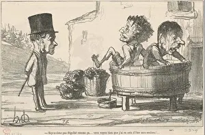 National Gallery Of Art Prints: Soyez donc pas degoute comme ca... 19th century.So don't be disgusted like that