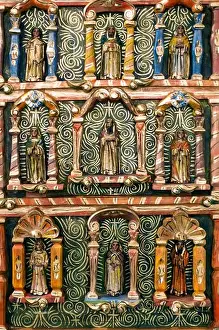 Monastic Prints: Spanish colonial religious wood panel art