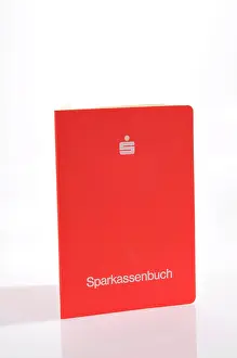 Banks Prints: Sparkasse savings book
