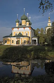 Brightly Prints: Spaso-Preobrazhenskiy sobor or Cathedral of the Transfiguration, Uglich, Russia