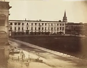 West Bengal Prints: [Spence's Hotel & St. John's Cathedral, Calcutta], 1858-61