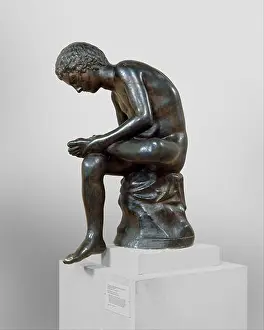 Messina Prints: Spinario (Boy Pulling a Thorn from His Foot) ca
