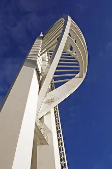 Metre Prints: Spinnaker Tower, Hampshire - a 170 metre tall visitor attraction overlooking historical Portsmouth harbour