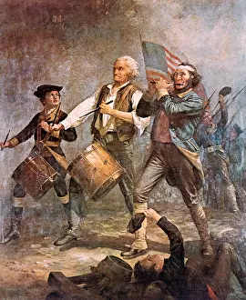 Hars Prints: SPIRIT OF 76 BY ARCHIBALD M. WILLARD AMERICAN REVOLUTION WAR 1776 THREE MEN PATRIOT FLAG DRUM FIFE MARCHING MUSIC