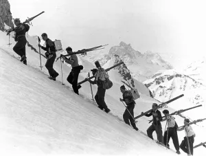 Slopes Prints: sports, winter sports, skiing, ski tour