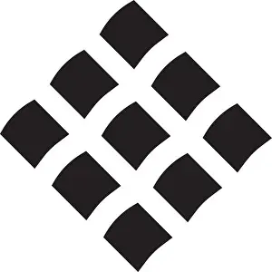 Computers Prints: square figure line style icon