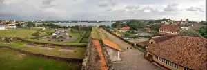 History House Prints: Sri Lanka, Ceylon Island - Galle fort historical town in the south