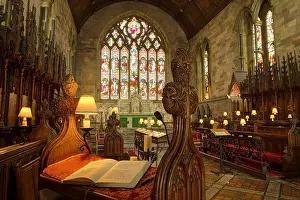 Minster Prints: St Asaph Cathedral Denbighshire Wales uk