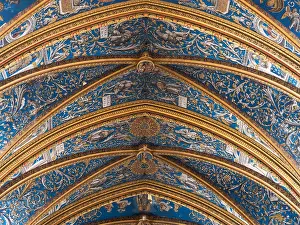 Repaired Prints: Detail of St Cecil Cathedral Ceiling